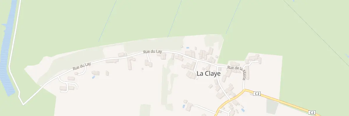Plan du 9 Rue du lay à La Bretonnière-la-Claye