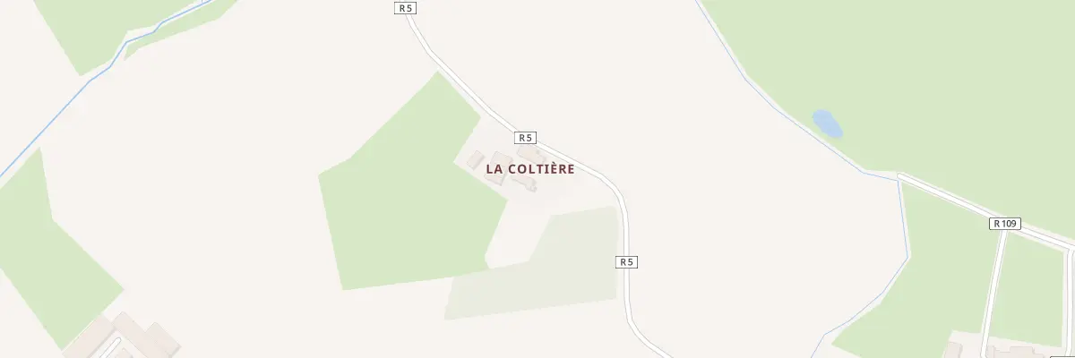 Plan du 5541 La Coltiere à Erbray
