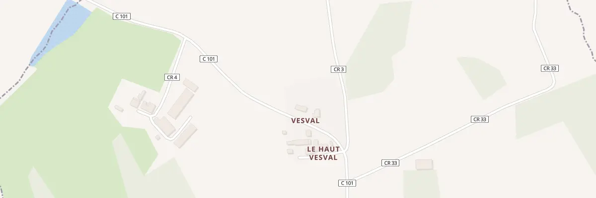 Plan du 5039 Vesval à Montjoie-Saint-Martin