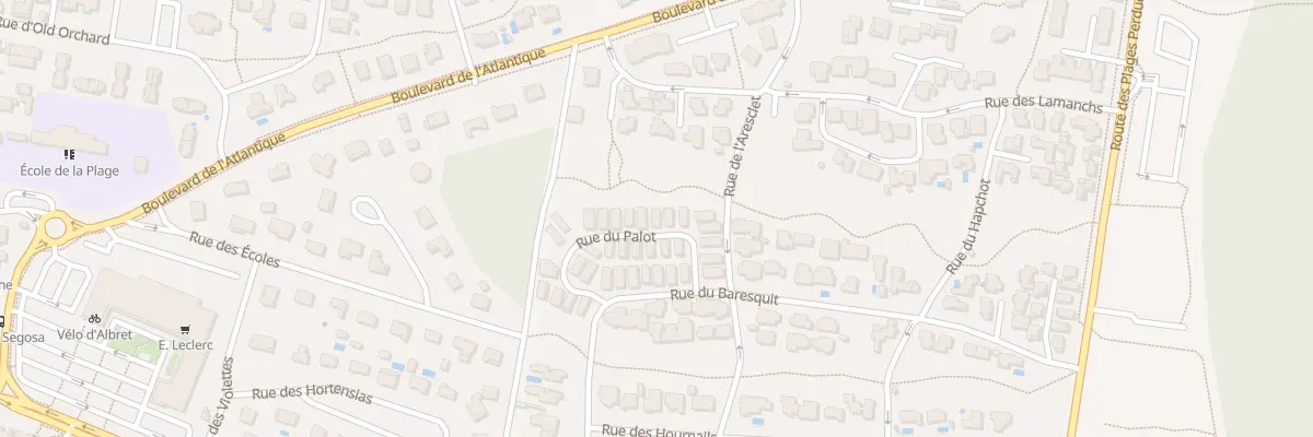Plan du 125 Rue du Palot à Mimizan