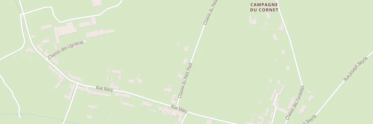 Plan du 4 Rue du Petit Pied -St Come M. à Carentan-les-Marais