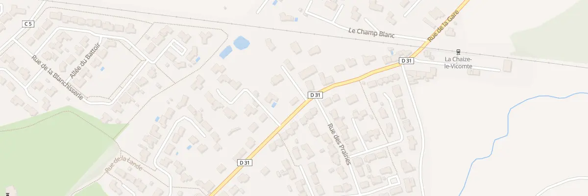 Plan du 51 Rue de la gare à La Chaize-le-Vicomte