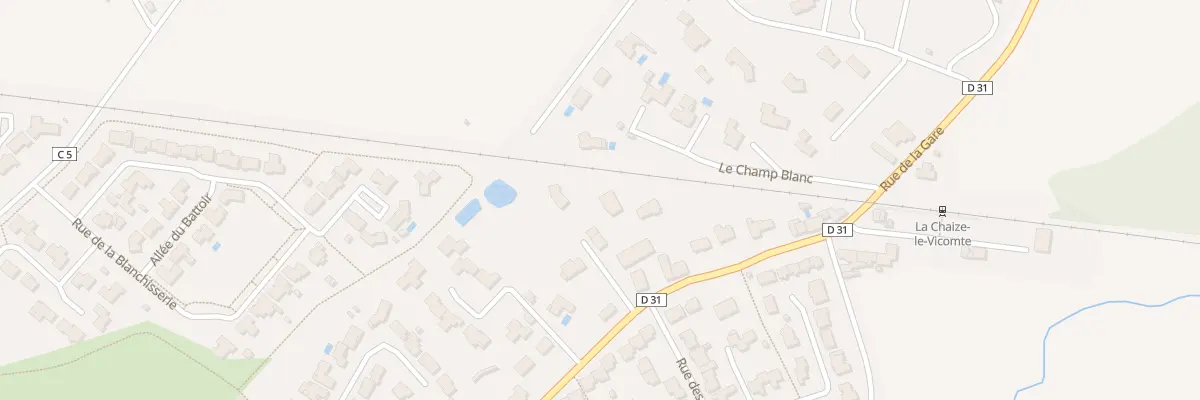 Plan du 53B Rue de la gare à La Chaize-le-Vicomte