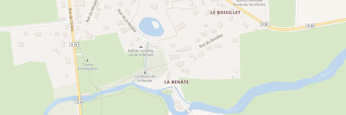 Plan du 427 Rue de la Benâte à Riaillé