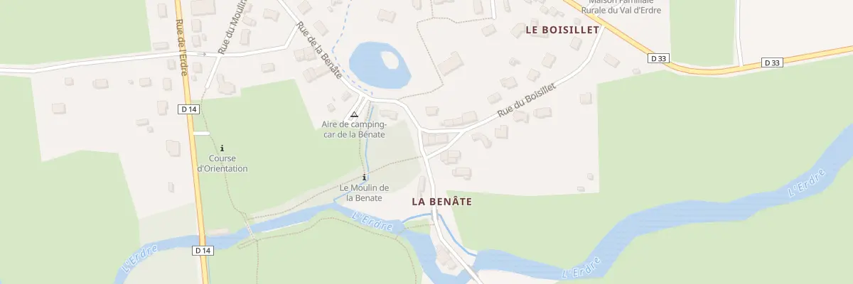 Plan du 425 Rue de la Benâte à Riaillé