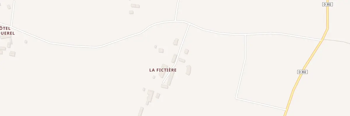Plan du 3 La Ficquetiere au Lorey