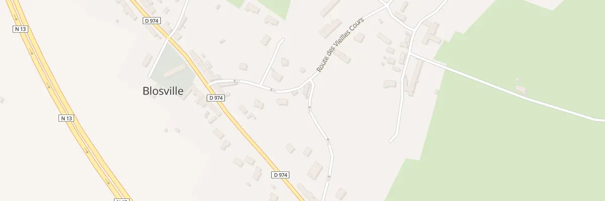 Plan du 6 Rte des Vieilles Cours à Blosville