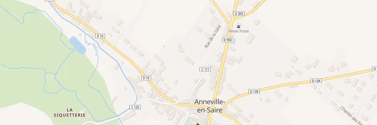 Plan du 1B Rue de la Gare à Anneville-en-Saire