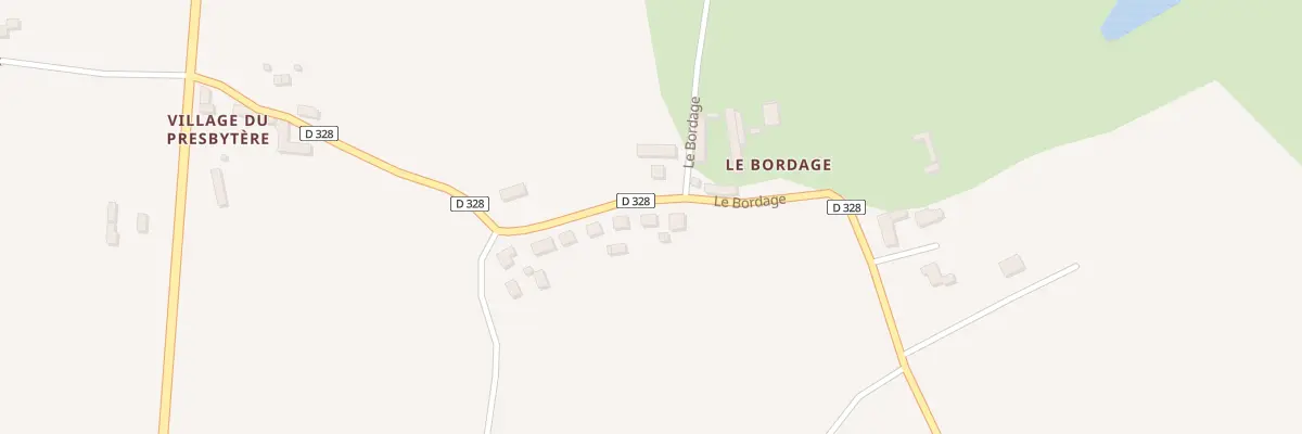 Plan du 14 Le Bordage à La Pernelle