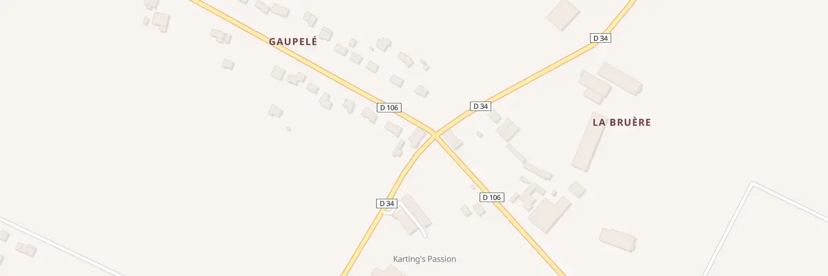 Plan du 21 La Bruère à Saint-Aubin-des-Landes
