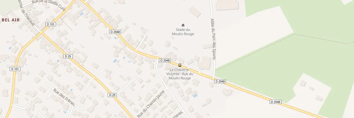 Plan du 27 Rue du moulin rouge à La Chaize-le-Vicomte