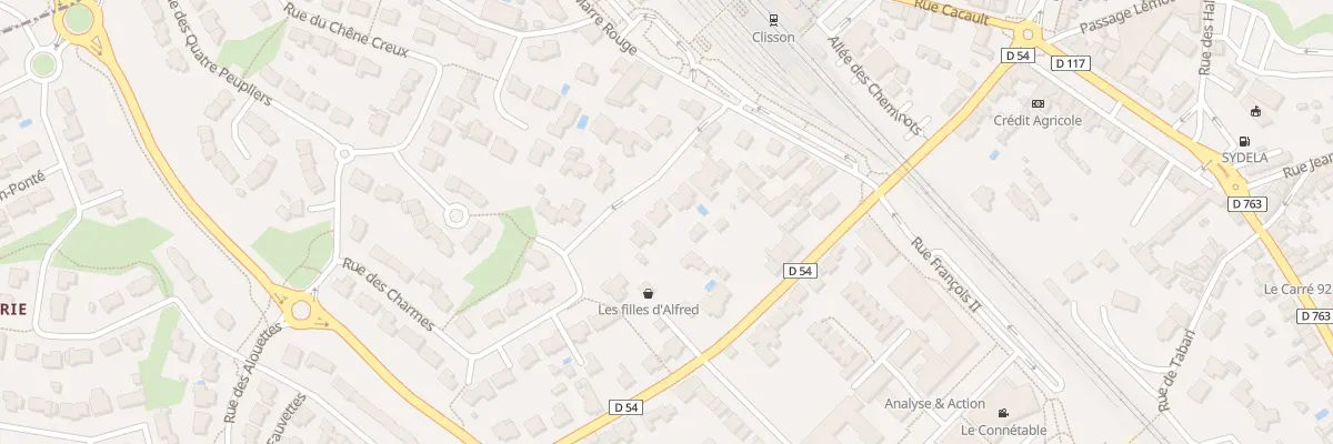 Plan du 30 Rue des Charmes à Clisson