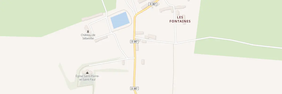 Plan du 5212 Hameau des Fontaines à Sébeville