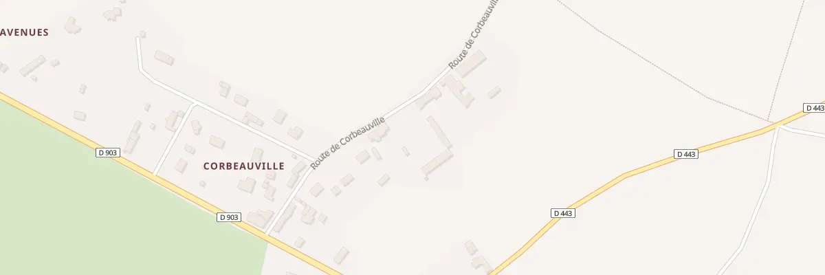 Plan du 14A Rue Corbeauville à Méautis