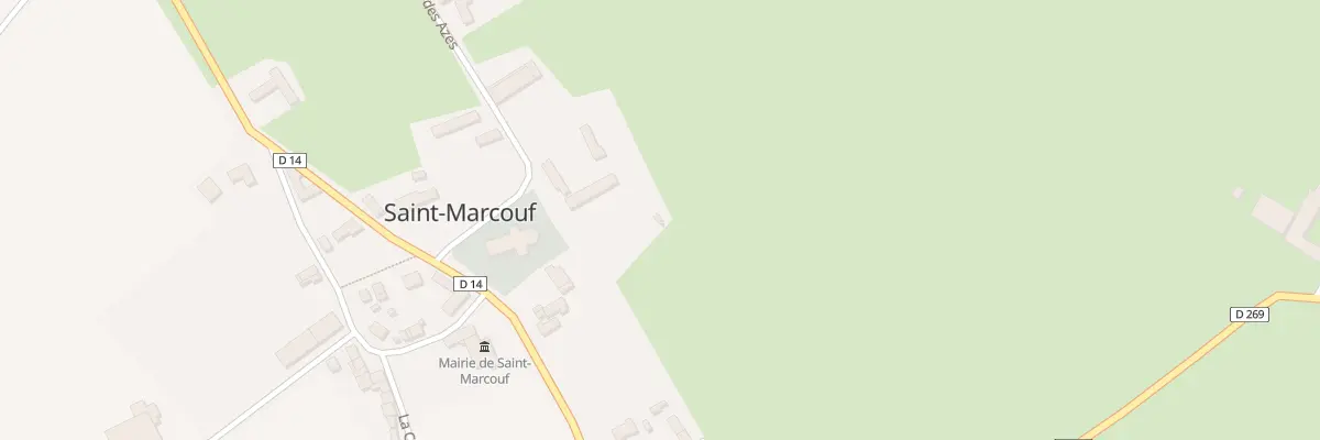 Plan du 2 Che des Azes à Saint-Marcouf