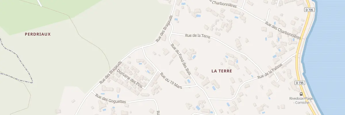 Plan du 165 Rue du Fond des Bois à Rivedoux-Plage