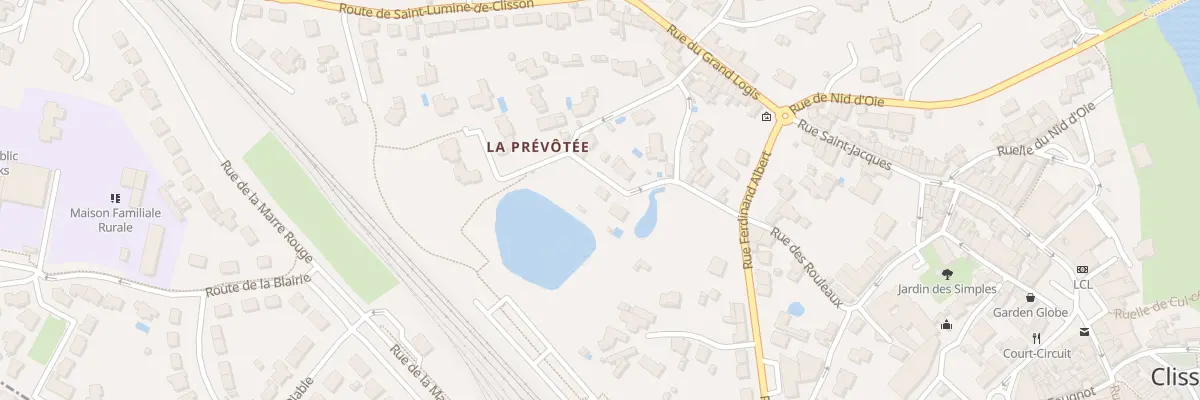 Plan du 3 Rue Constant Pallard à Clisson