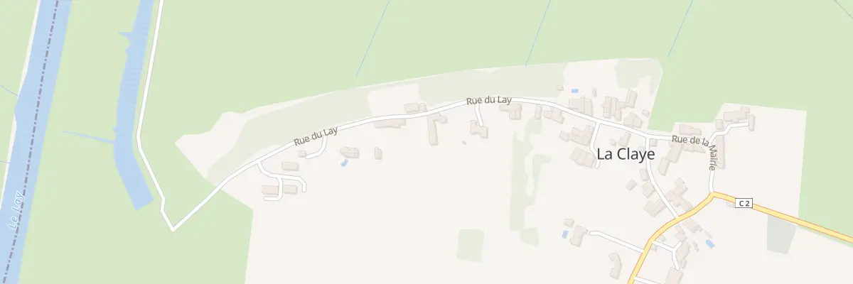 Plan du 19 Rue du lay à La Bretonnière-la-Claye