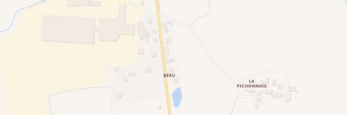Plan du 5711 Beru à Bais