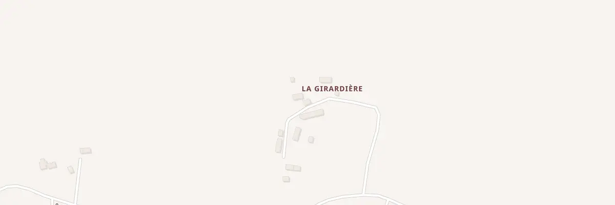 Plan du 3 La Girardiere au Lorey