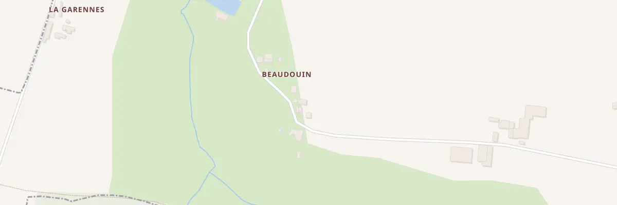 Plan du 2 Beaudouin à Drouges