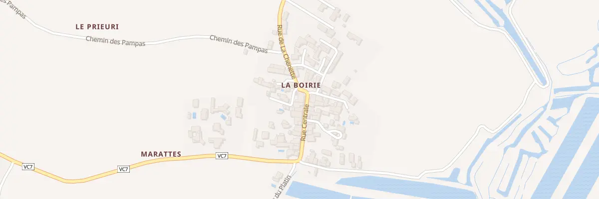 Plan du 1 Rue de la Chenette à Saint-Pierre-d’Oléron