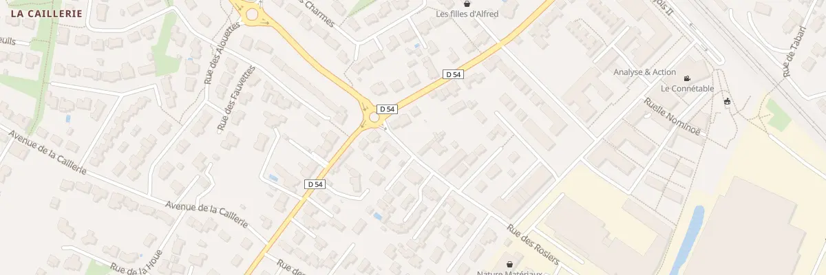 Plan du 25 Rte de Saint Hilaire à Clisson
