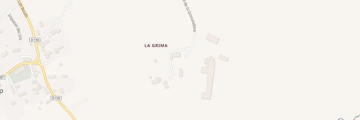 Plan du 1 La Grimaudiere à Saint-Loup
