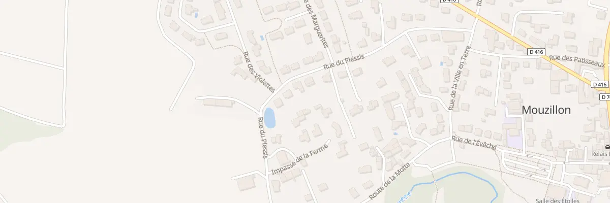 Plan du 301 Rue du Plessis à Mouzillon