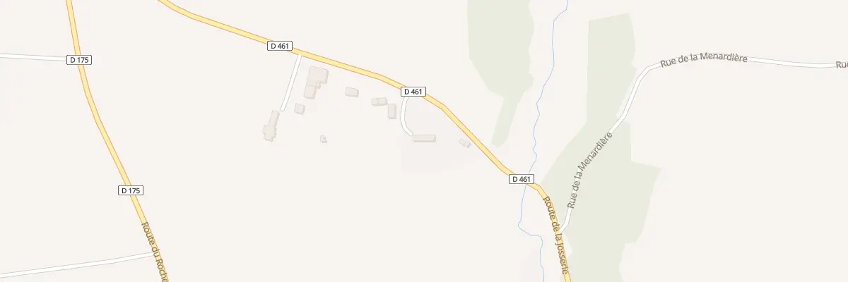 Plan du 4 Rte de la Josserie à Bourguenolles