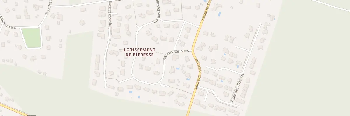 Plan du 436 Rue des Résiniers à Vielle-Saint-Girons
