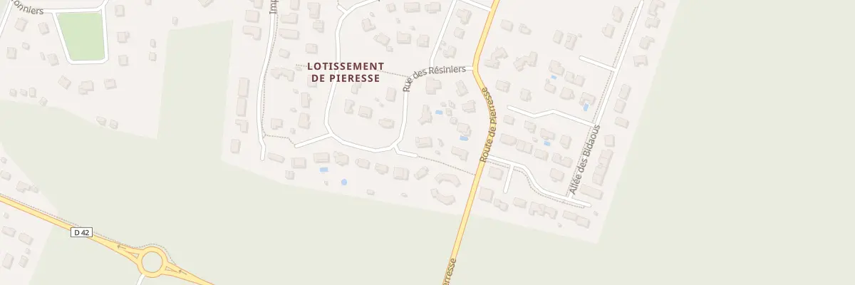 Plan du 388 Rue des Résiniers à Vielle-Saint-Girons