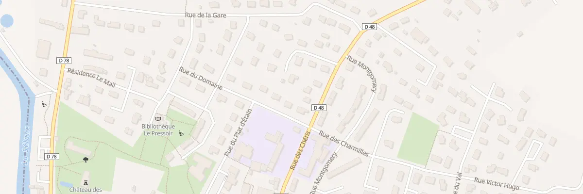 Plan du 4 Rue du Domaine Ducey à Ducey-Les Chéris