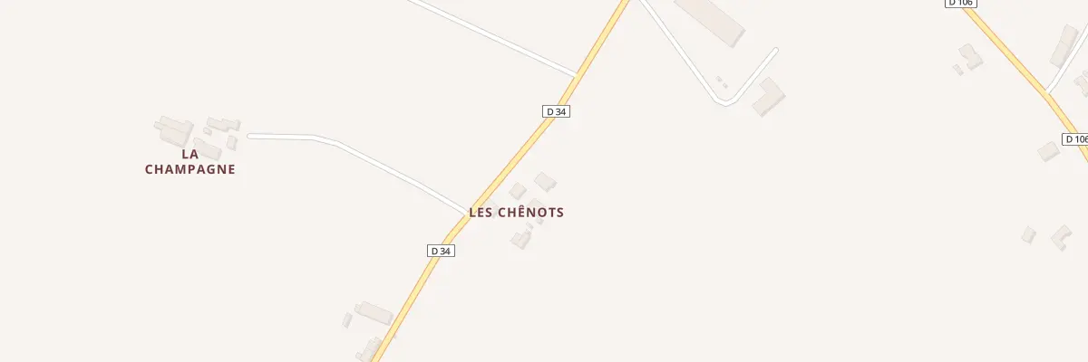 Plan du 6 Les Grands Chênots à Saint-Aubin-des-Landes