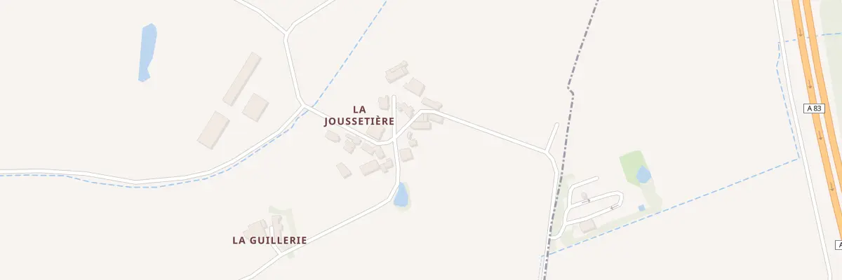 Plan du 5248 La Joussetiere aux Brouzils
