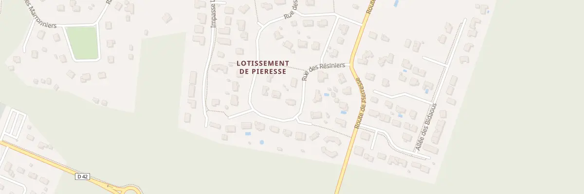 Plan du 375 Rue des Résiniers à Vielle-Saint-Girons