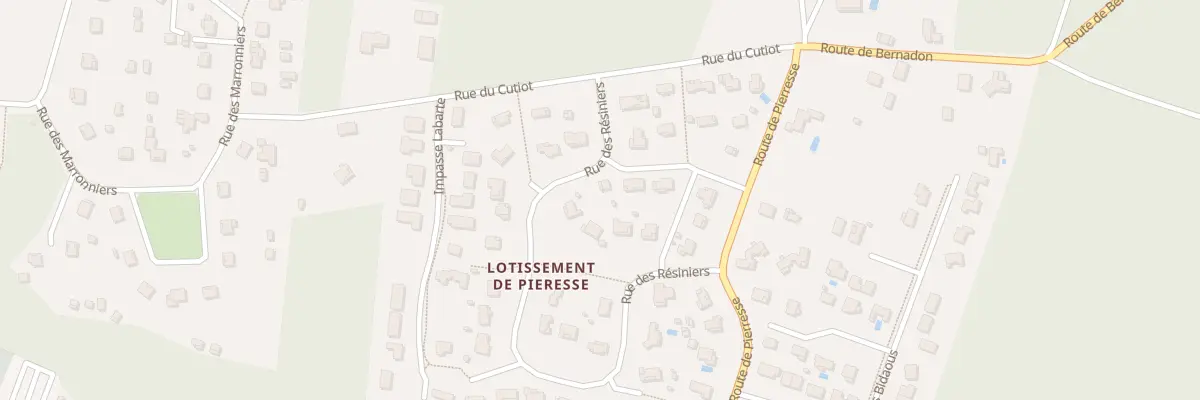 Plan du 89 Rue des Résiniers à Vielle-Saint-Girons