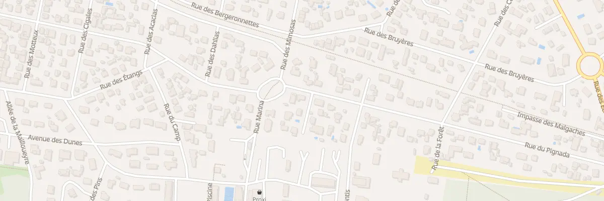 Plan du 4 Rue du Pignada à Mimizan