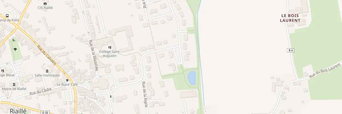 Plan du 10 Rue de l’Oree des Bois à Riaillé