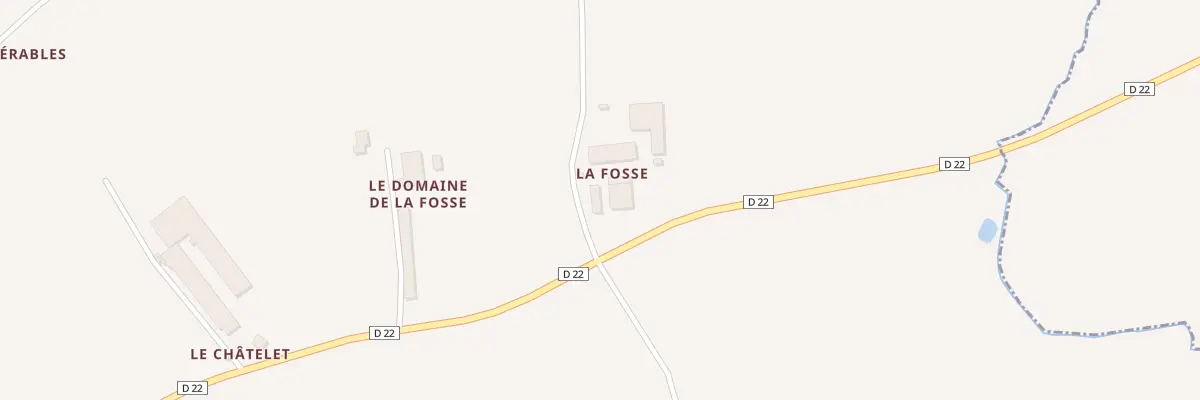 Plan du 25 La Fosse (Vendel) à Rives-du-Couesnon
