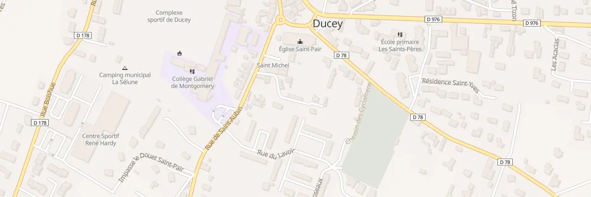 Plan du 5 Imp du Petit Presbytere Ducey à Ducey-Les Chéris