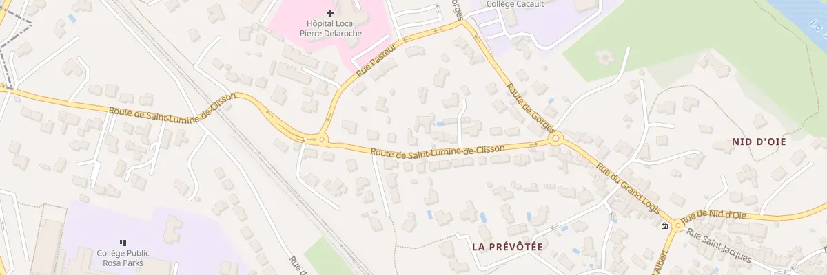 Plan du 20 Rte de Saint Lumine à Clisson