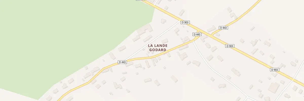 Plan du 31 La Lande Godard à Méautis