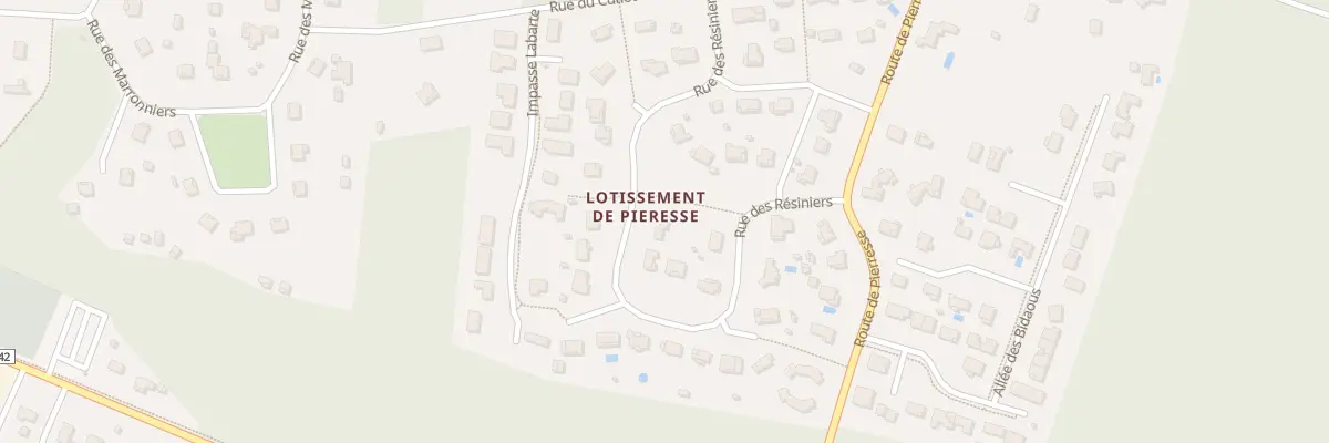 Plan du 215 Rue des Résiniers à Vielle-Saint-Girons