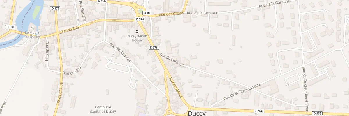 Plan du 3T Rue du Couvent Ducey à Ducey-Les Chéris