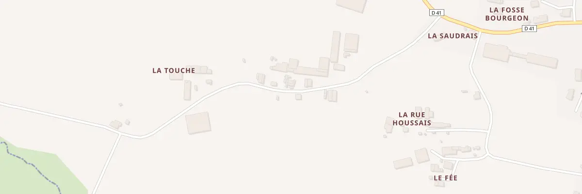 Plan du 4 Le Patis à Forges-la-Forêt