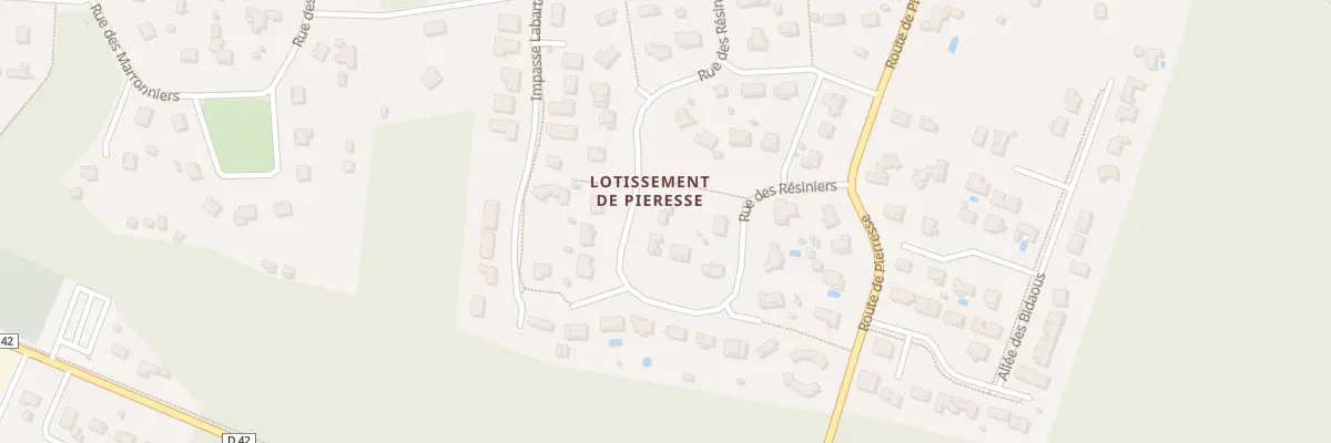 Plan du 225 Rue des Résiniers à Vielle-Saint-Girons