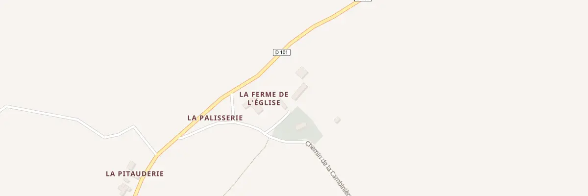 Plan du 5001 La Palisserie à Auxais