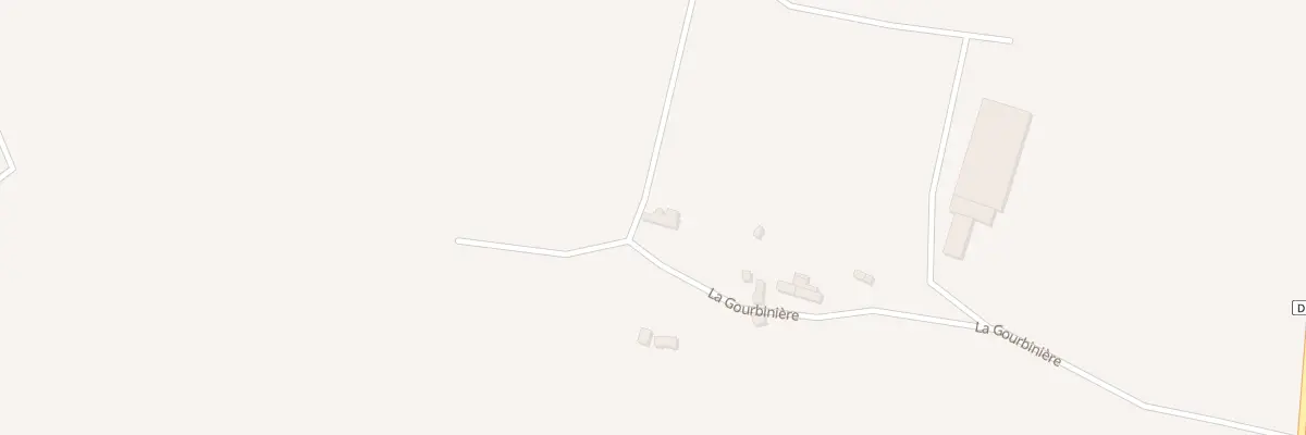 Plan du 3 La Gourbiniere au Lorey