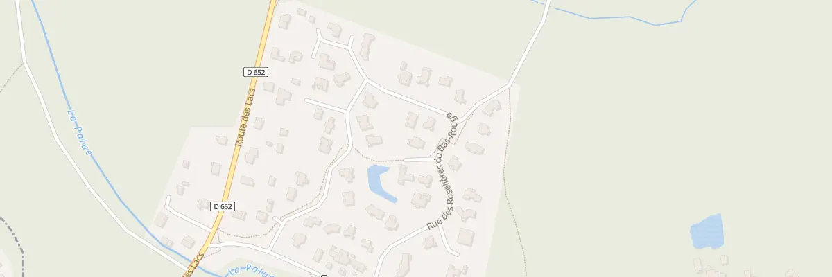Plan du 36 Lot Roselieres du Bas Rouge à Saint-Michel-Escalus